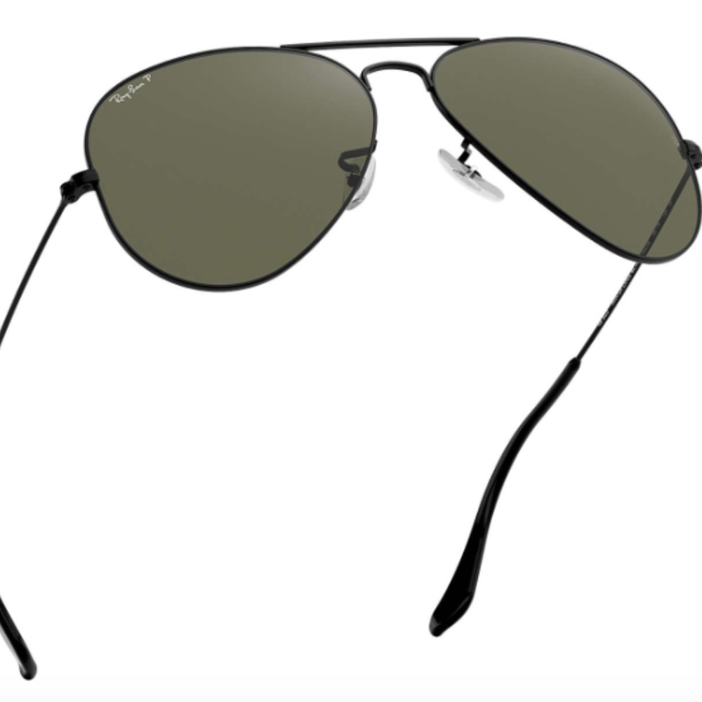 Ray Ban Classic Black Polarized Aviators
